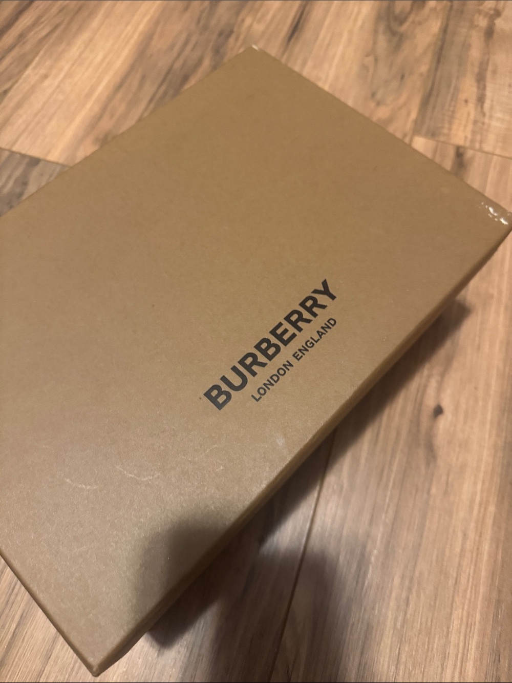 Burberry Brown/Tan Branded Accessory Box